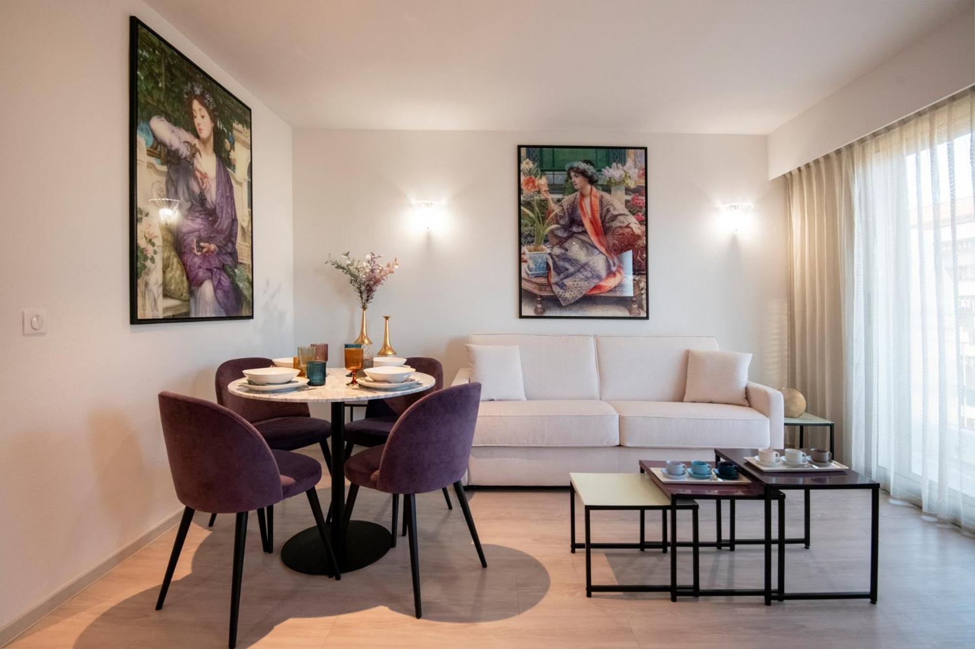 Residence Hoteliere Chambord Au Coeur De Menton - Entierement Renovee Luaran gambar