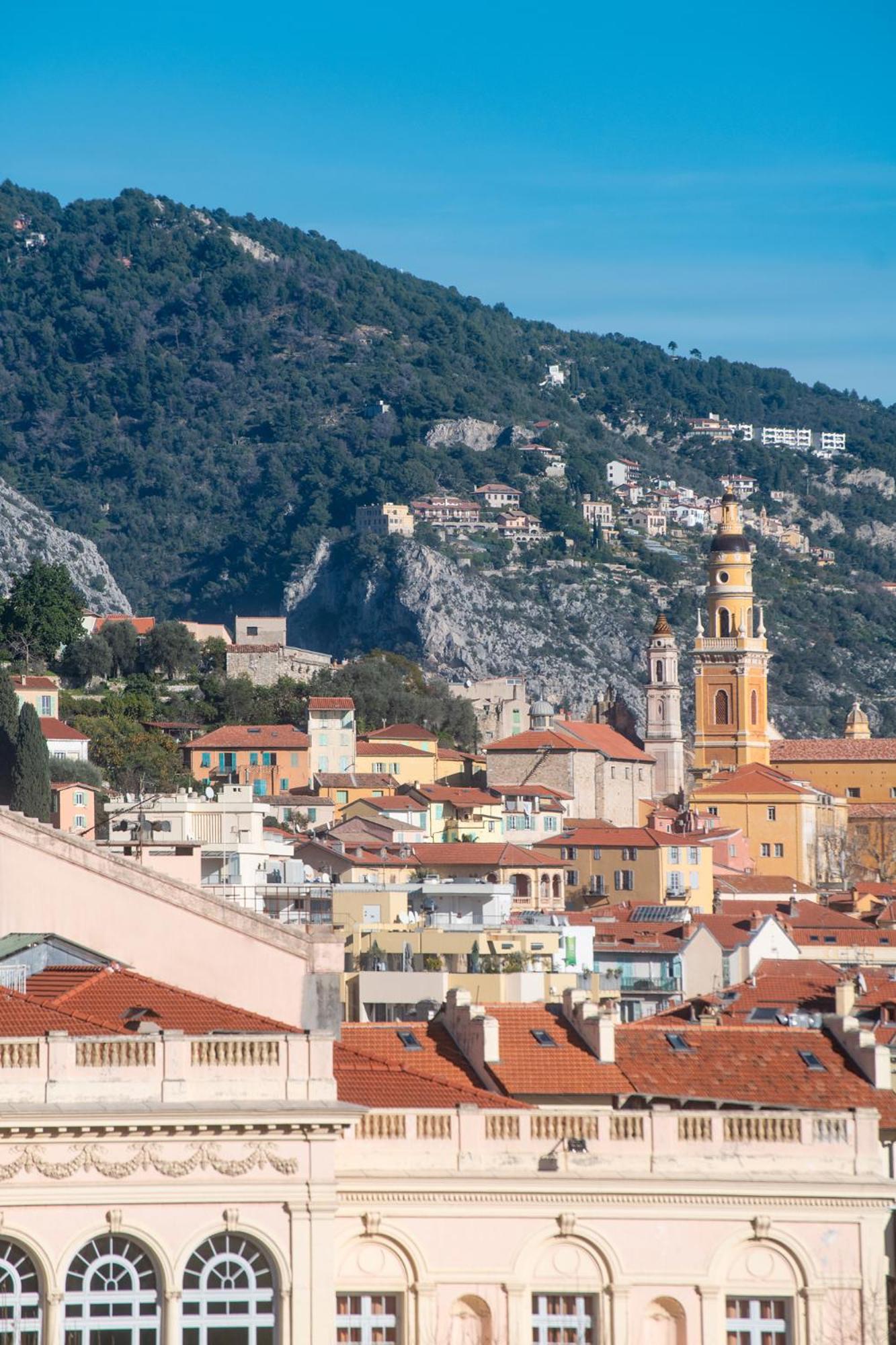 Residence Hoteliere Chambord Au Coeur De Menton - Entierement Renovee Luaran gambar