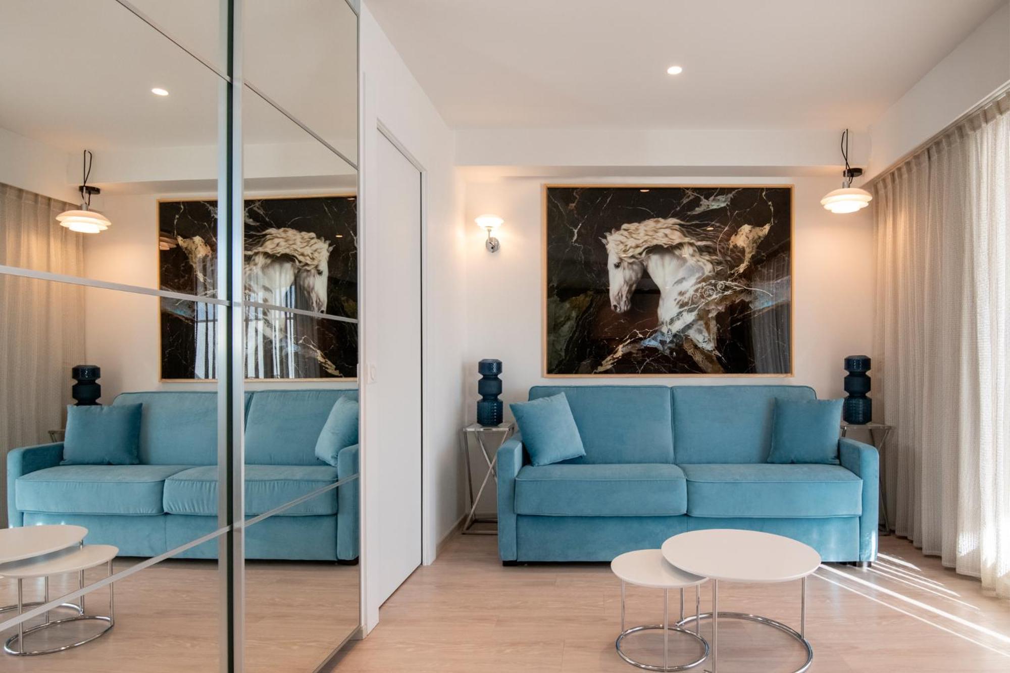 Residence Hoteliere Chambord Au Coeur De Menton - Entierement Renovee Luaran gambar