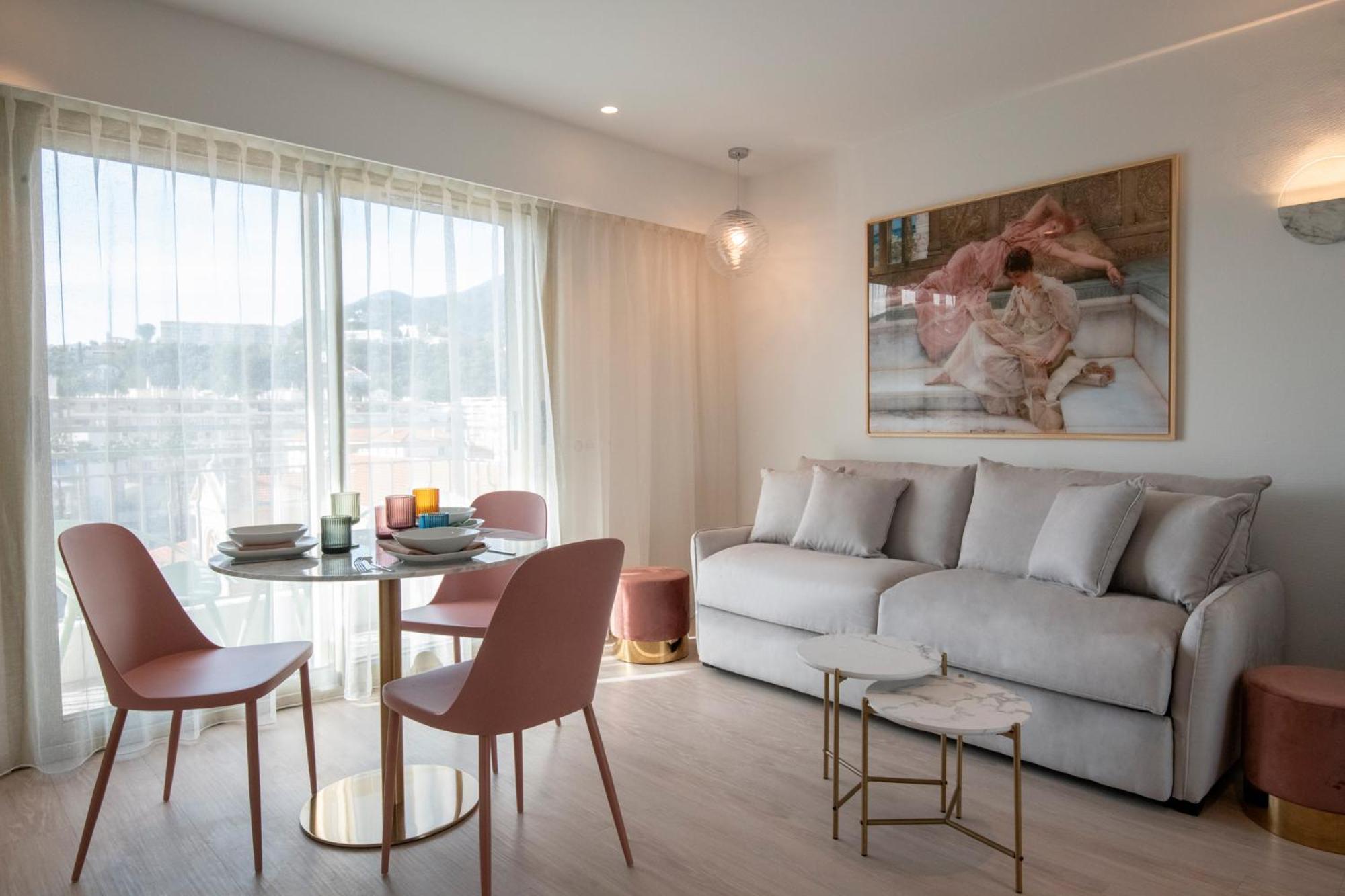 Residence Hoteliere Chambord Au Coeur De Menton - Entierement Renovee Luaran gambar